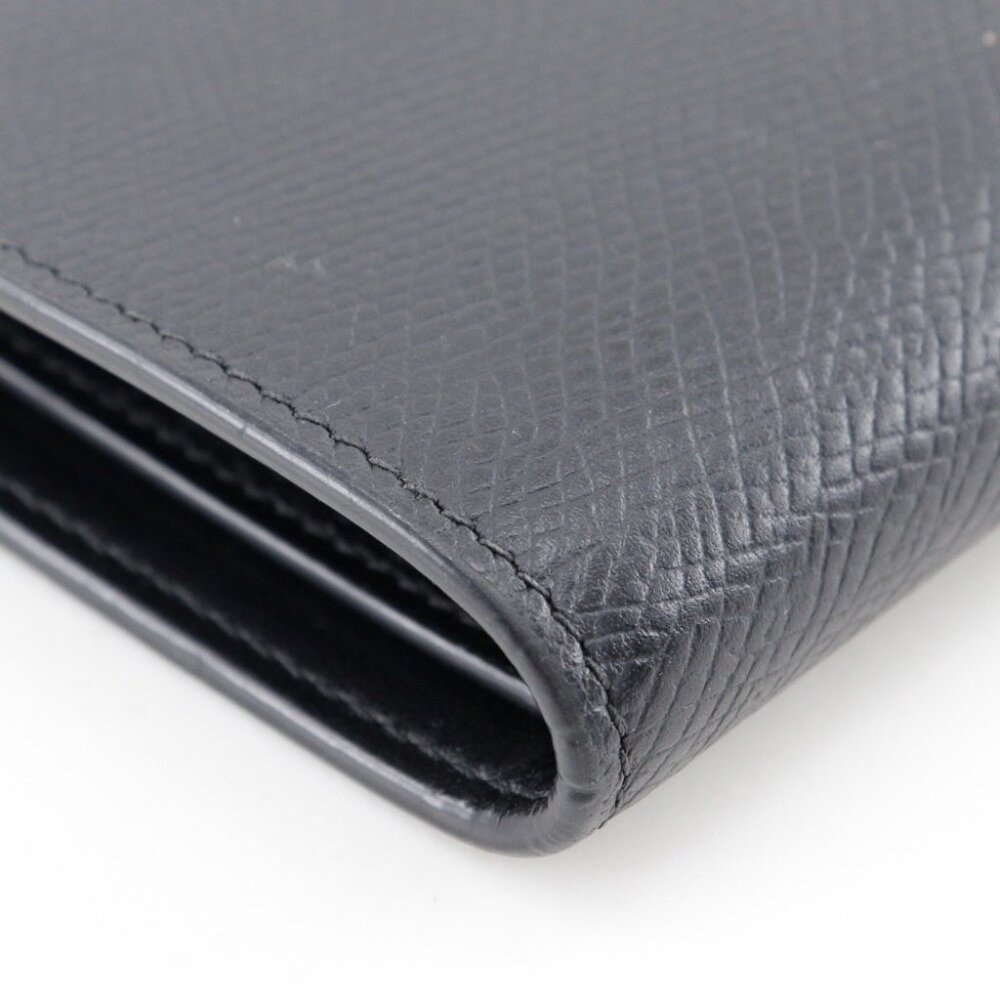 CELINE Medium strap wallet Bi-Fold Wallet black Calfskin Women - Picture 13 of 13